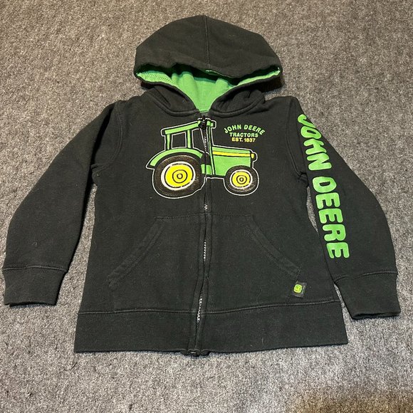 John Deere Size 4T Zip up Jacket  (A-7) - Picture 1 of 5